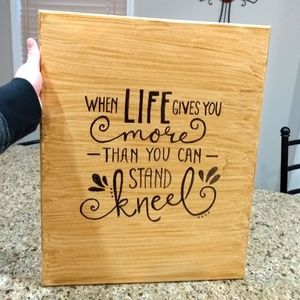 Original canvas quote